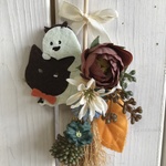 ハロウィンほうきリース　D