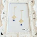 sale!!＊送料無料＊ゆらゆらスクエアロングピアス/イヤリング
