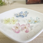 淡色の重ね紫陽花［ピアス/イヤリング］