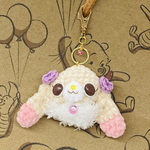 ミニたれうさ🐰《10月誕生石カラー💖ローズクォーツ》あみぐるみ