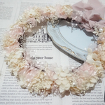 期間限定大幅値下げ🤍【⠀かすみ草とアナベルの花冠 キッズ・ベビー⠀】花かんむり はなかんむり 髪飾り クラウン 月齢フォト 誕生日 結婚式 フラワーボーイ フラワーガール