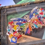 魅惑のイカサマ師とカジノの蝶バレッタ（hair ornaments of casino butterfly 〜charming magician〜）