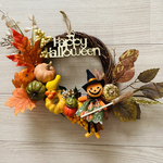 送料無料　ハロウィンリース