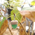 ぼくの見たあの日の川面　大きいどんぐりチャーム