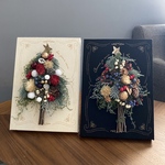 ★黒★【早割特別価格】クリスマスツリースタンドM　どこにでも飾れるクリスマスツリー　レッド＆ブラック　リース　クリスマスギフト　お正月飾り　しめ縄　しめ飾り　スワッグ　お正月リース　玄関リース
