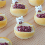 9/24販売♡あんバターサンドにゃんこのキーホルダー【送料無料】