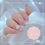 マグネットフレンチ 韓国ネイル ワンホンネイル