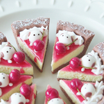 9/24販売♡わんちゃんアメリカンチェリータルトのキーホルダー【送料無料】
