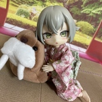 オビツ11 女の子　単衣着物　