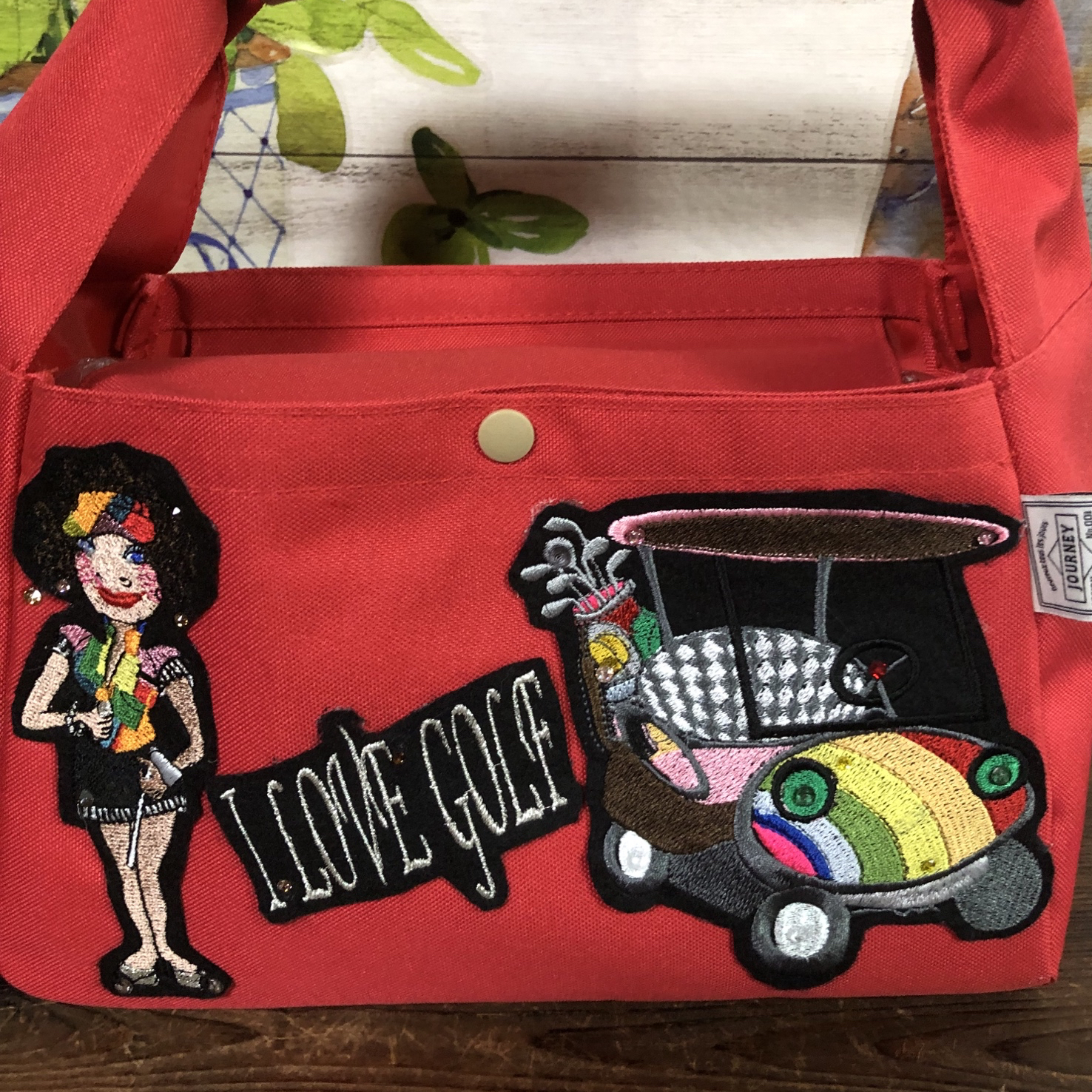 ロラライハリス刺繍 カートバッグ - kirara1122 | minne 国内