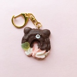 アイシングクッキー　キーホルダー　くまちゃん