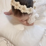 ぷっくりお花　カチューム　花かんむり
