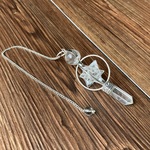 古代エジプトの力でエネルギーを浄化する/ヒマラヤ水晶マカバスターペンジュラム・パワーストーン/天然石/ﾊﾟﾜｰｽﾄｰﾝ/パワーストーン ブレスレット