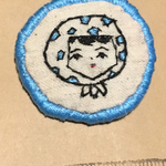 ほっかむり女子