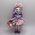 ハンドメイドドールチャーム　バックチャーム　お人形