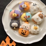 ハロウィン　ブローチ　キーホルダー