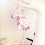 アジサイ＊ フラワーピアス orイヤリング