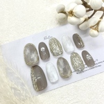 大人ニュアンスネイル　ｸﾞﾚｰｼﾞｭ♡nuance nail♡
