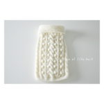 完成品　Tree of life knit 