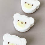 ミニチュア　しろくまケーキ