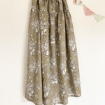 ＊cat & rose♪マキシティアードスカート(beige)＊