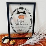 【SALE‼︎】ハロウィン 🎃▸◂ クリアポスター　A4サイズ