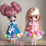 プチブライス ペアフェルト服 