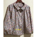 リバティ＊Daisy Fields＊の大人可愛いシャツブラウス長袖(L)