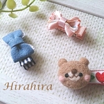 S様オーダー品♥ヘアクリップfor baby＆kids♥ 