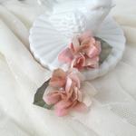 紫陽花ピアス　tahiti pink
