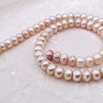 淡水パール　バロック（しずく）　1連　（約39ｃｍ）　Ｒ-30
