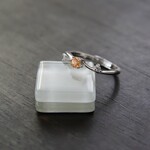 マンダリンガーネット　ブリーゼリング　SILVER925