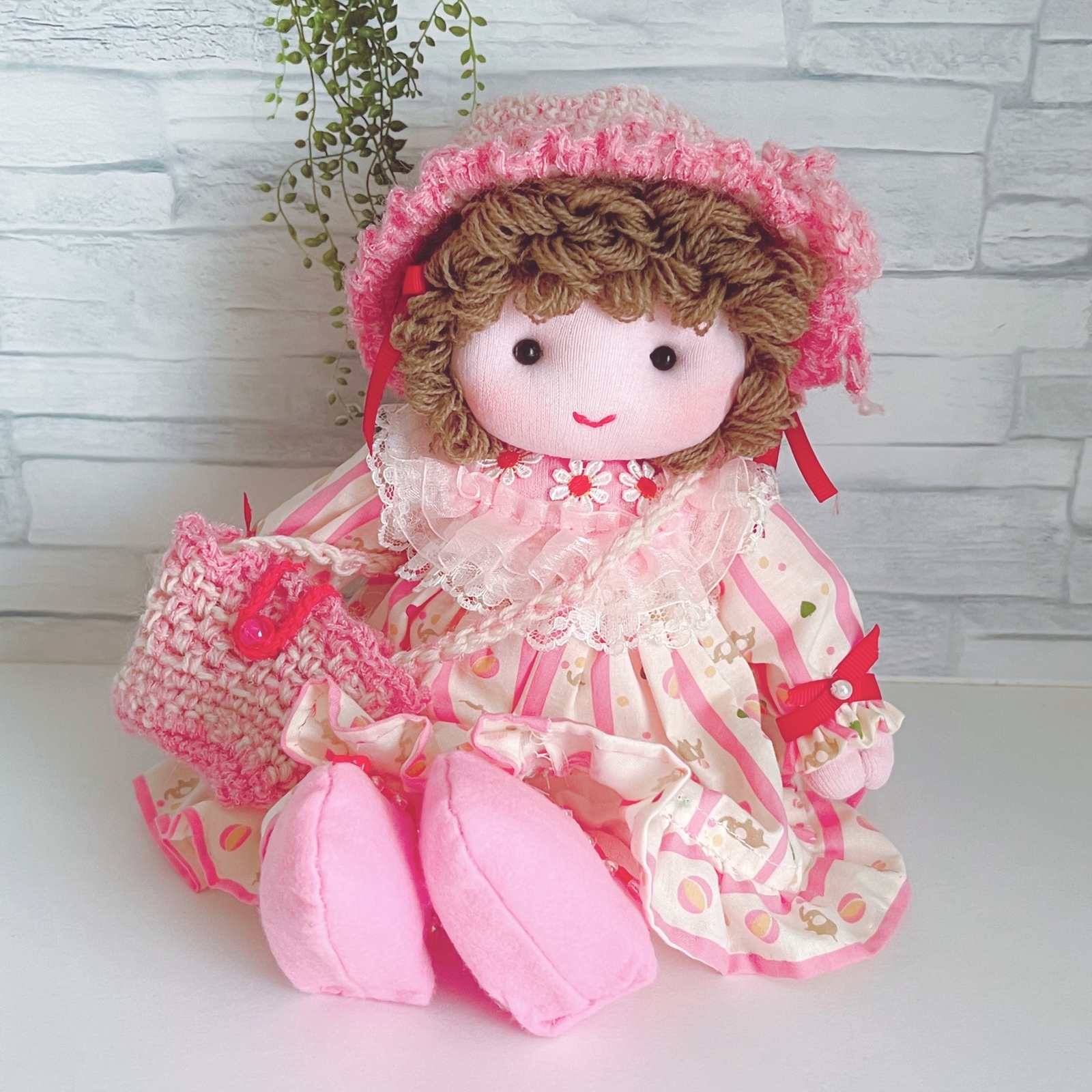 みえりん♥さん専用　2点　ドールチャーム　ハンドメイド　カントリードール みえりん♥さん専用 2点 ドールチャーム ハンドメイド