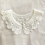 つけ襟　前ボタン留め　大人用