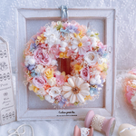 虹色🌈スタンド付きリース❁⃘