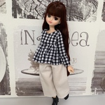 リカちゃん服　トップスとパンツの2点セット