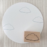 くも　スタンプ　【20㎜×30㎜】