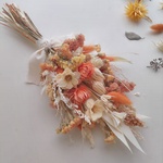 くすみオレンジのスワッグ 