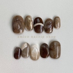 coffee jelly☕️ no.001【size order】 nuance/ブラウン/ぷっくり