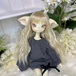 ミスキティ(灰)だぼゆるシャツ