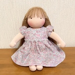【夏服セール】ウォルドルフ人形　30cm女の子