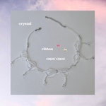 ribbon x crystal〈ビーズネックレス〉〈リボンネックレス〉