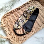 締めつけ感ゼロ☆インド刺繍リボンヘアバンド