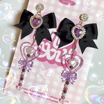 キラキラ♡リボンピアス