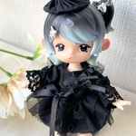 アンティーユ　「夢のようなお茶会」ボディ専用　ハロウィンドレスセット　魔女の大かぼちゃ　ブラック
