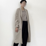 岡山リネンS〜LLオーバーサイズ・ショールコート