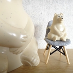 しろくま貯金箱　ミニしろくま　ミナペルホネン　タンバリン　ならぶんです　椅子