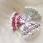 (グリーン)ぶどうカラーワンピース【オビツ11 / ob11 / あまむす / お洋服　/ ドール服/ ハンドメイド/ 服/ オビツ11服】