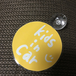 kids in car ☺︎ 吸盤type