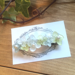 レモンソーダ紫陽花バレッタ